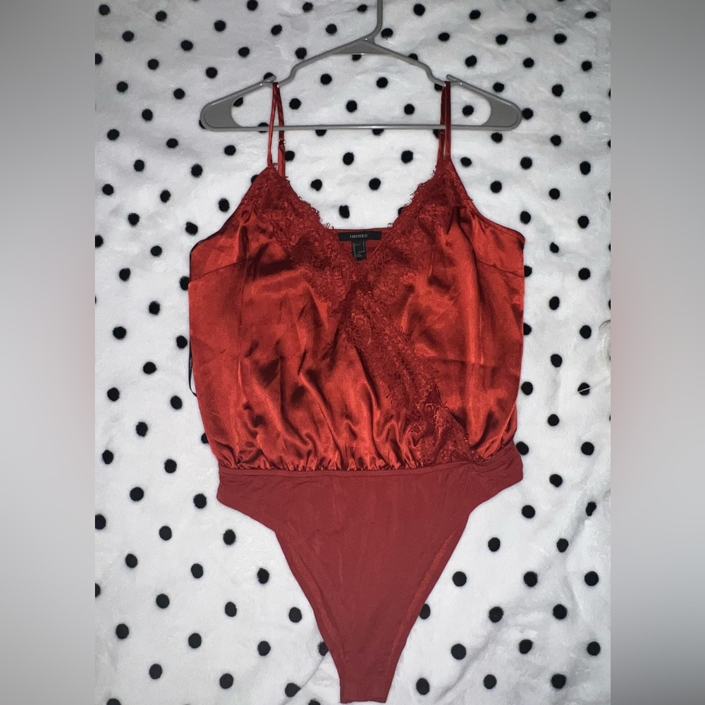 Lace and satin, cami shirt